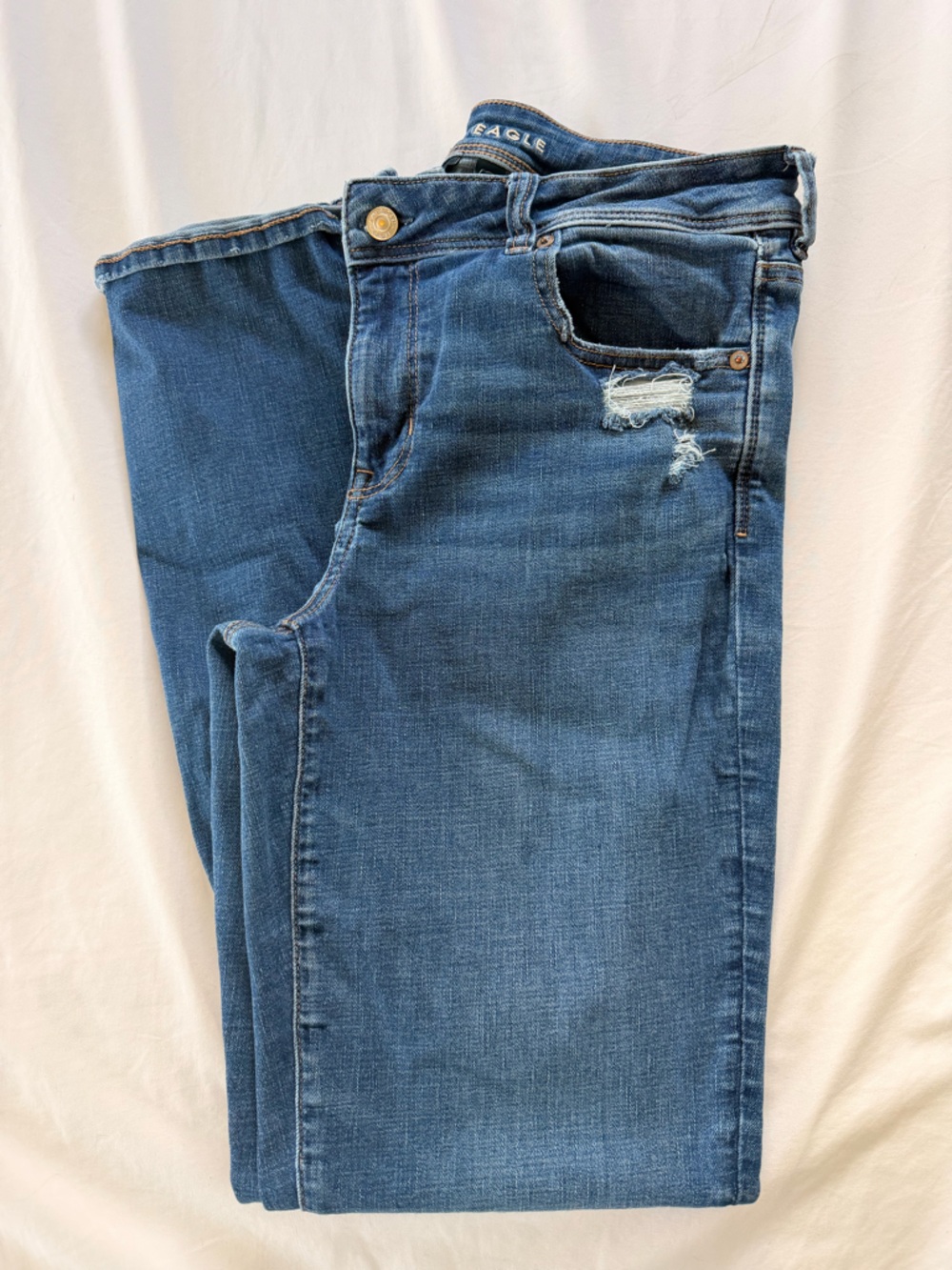 American Eagle Outfitters Women's Blue Boot Cut Jeans